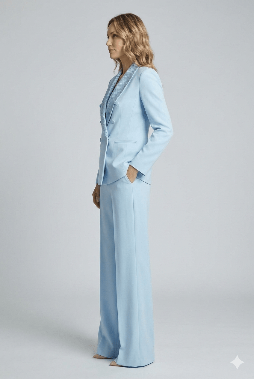 Completo Silence azzurro - Malerba Showroom