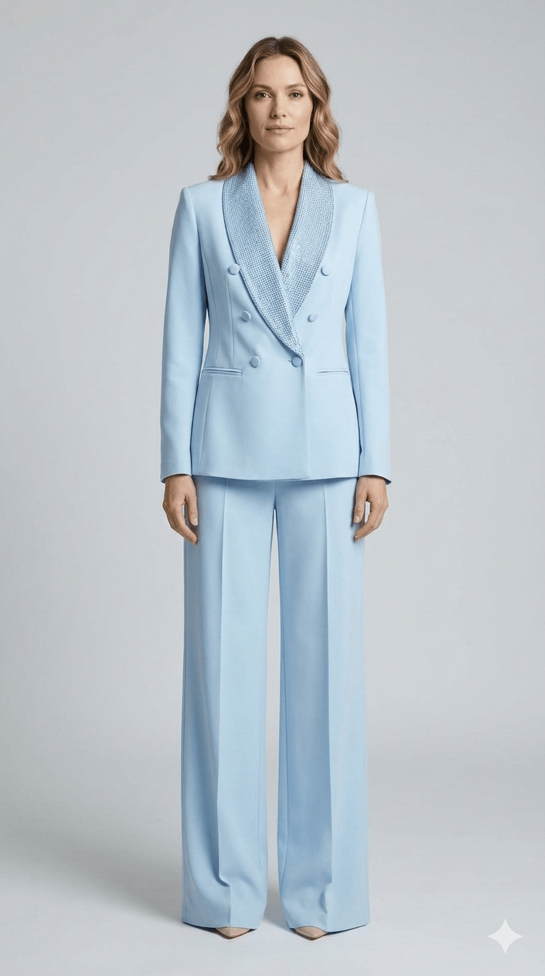 Completo Silence azzurro - Malerba Showroom