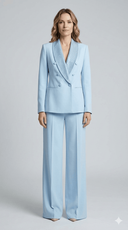 Completo Silence azzurro - Malerba Showroom