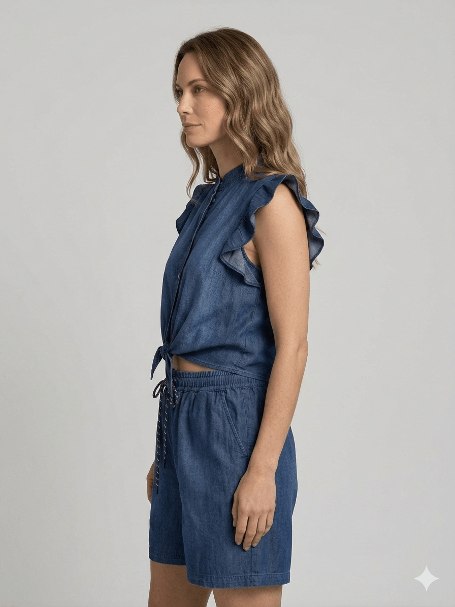 Completo Susy Mix color jeans - Malerba Showroom