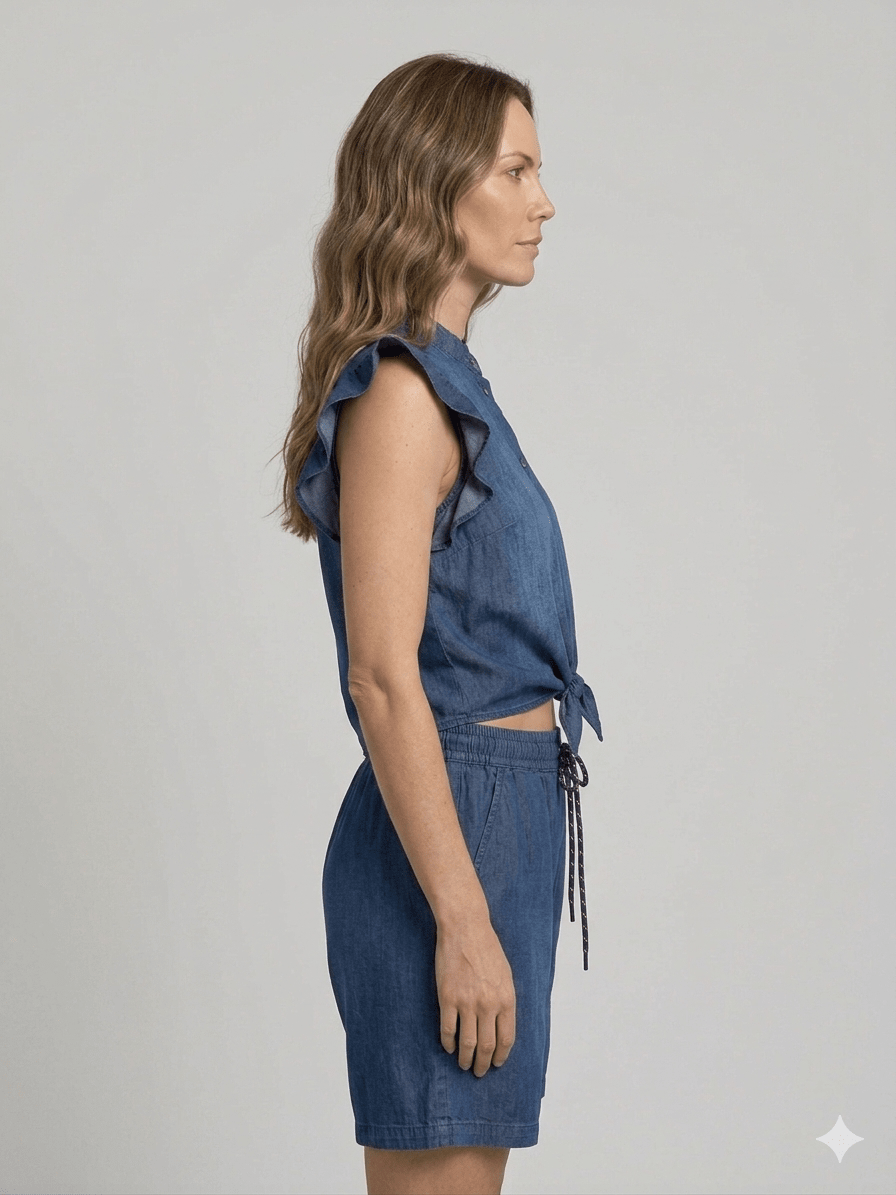Completo Susy Mix color jeans - Malerba Showroom