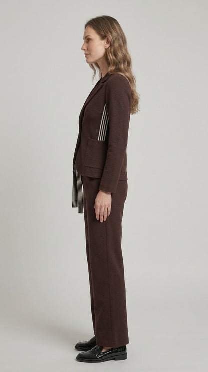 Completo Tuta Operà nero in neoprene con bande laterali - Malerba Showroom