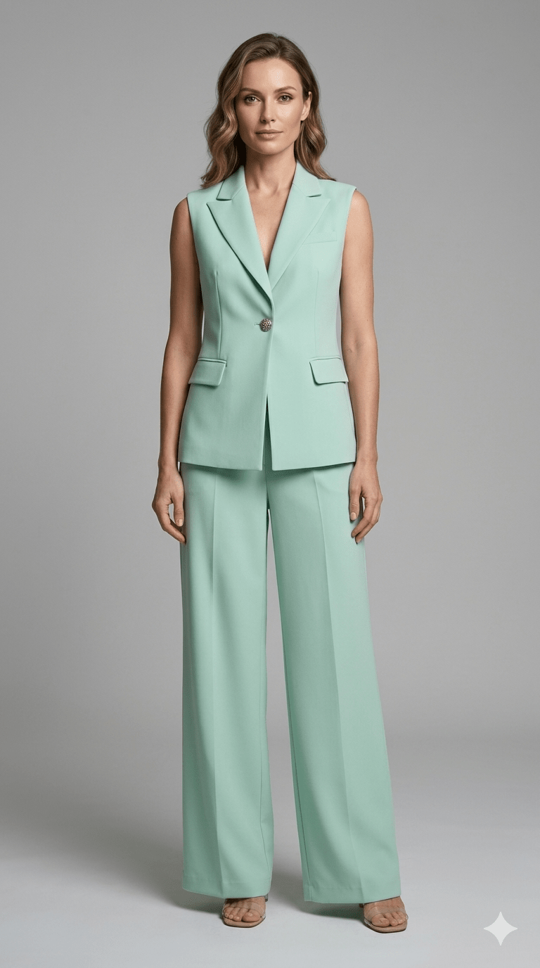 Completo verde Giulia Valli - Malerba Showroom