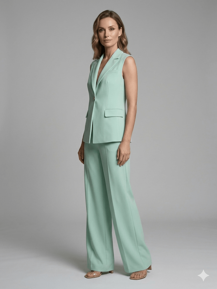 Completo verde Giulia Valli - Malerba Showroom