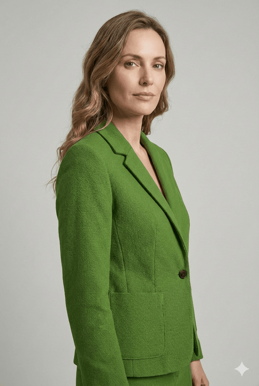 Giacca Emme Marella Verde e Bianco - Malerba Showroom