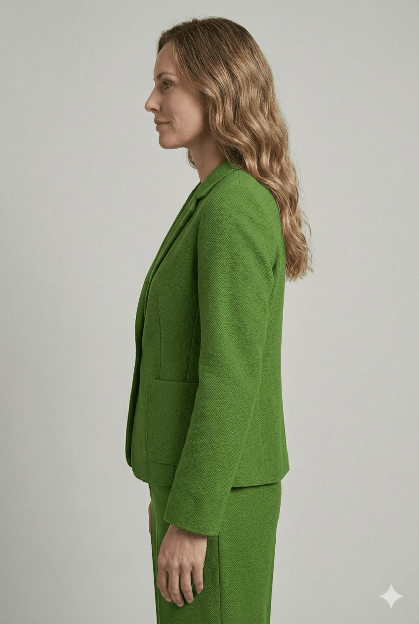 Giacca Emme Marella Verde e Bianco - Malerba Showroom