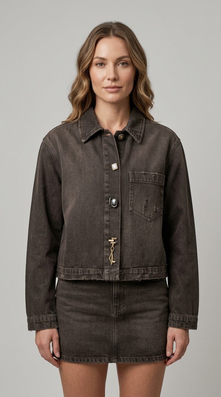 Giacca Vicolo in jeans 2 var. colore - Malerba Showroom