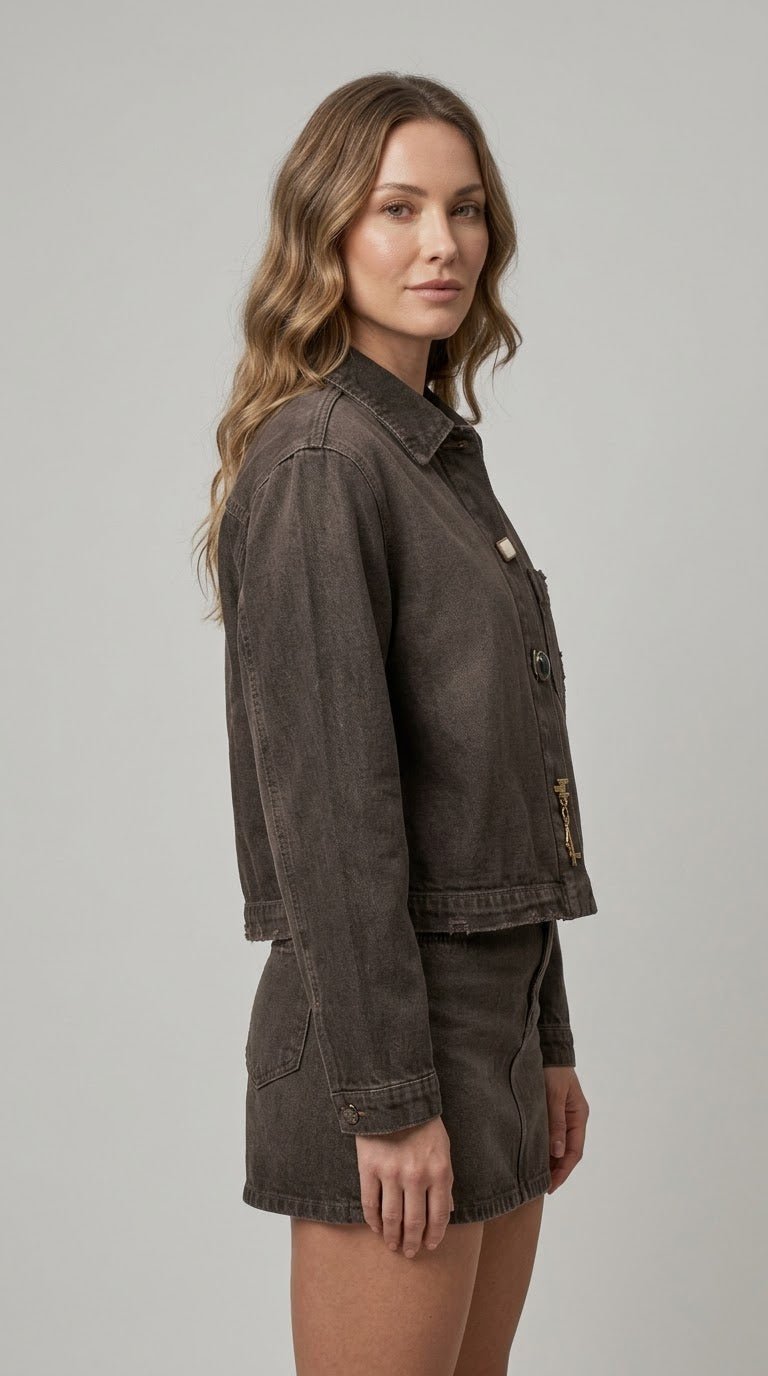 Giacca Vicolo in jeans 2 var. colore - Malerba Showroom