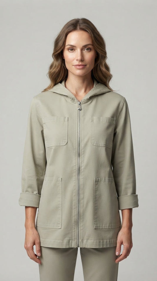 Giacca zip Le Streghe con cappuccio - Malerba Showroom
