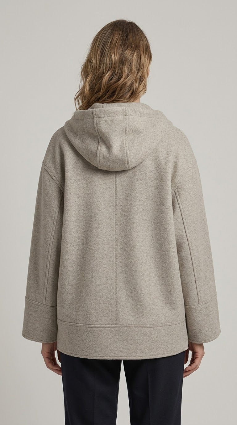 Giaccone Vicolo con zip e cappuccio - Malerba Showroom