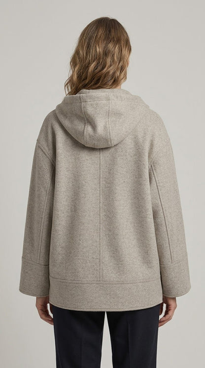 Giaccone Vicolo con zip e cappuccio - Malerba Showroom