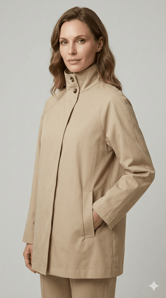 Giubbotto Emme Marella Nero e beige - Malerba Showroom