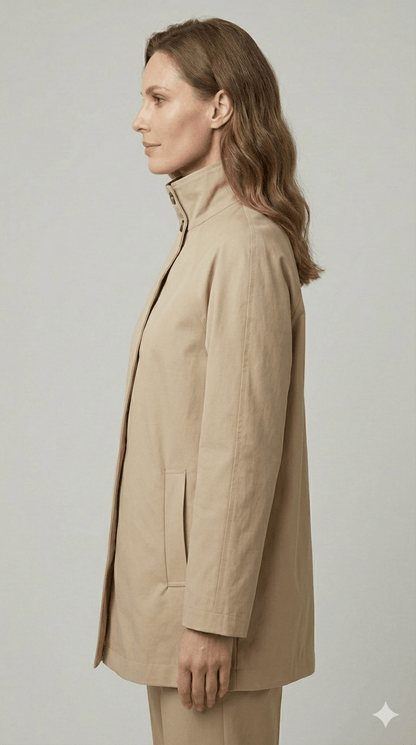 Giubbotto Emme Marella Nero e beige - Malerba Showroom