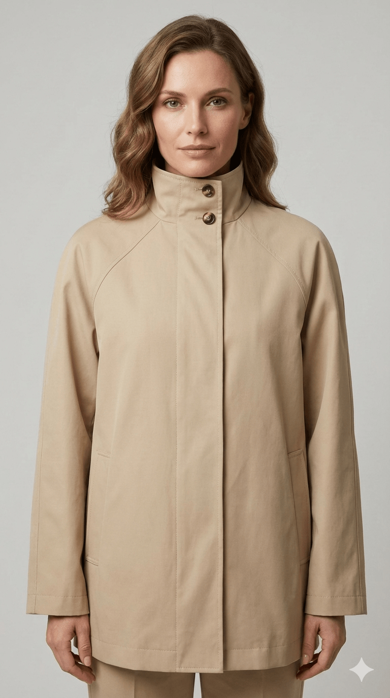 Giubbotto Emme Marella Nero e beige - Malerba Showroom