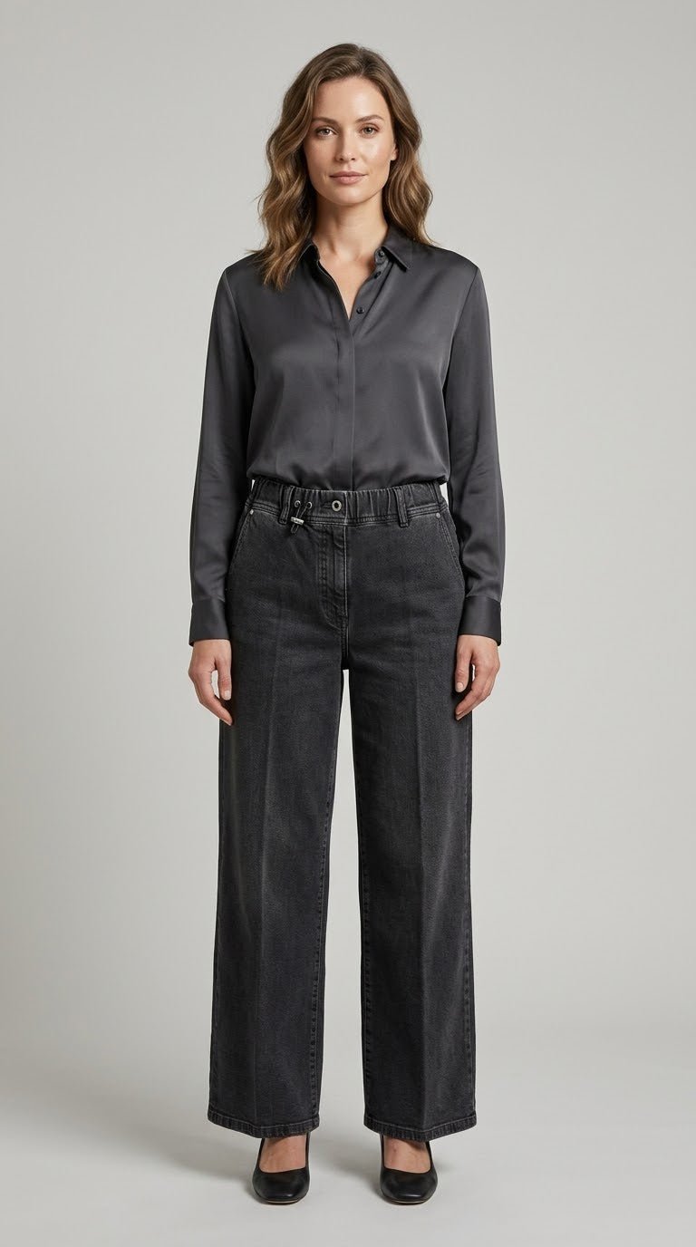 Jeans Ragno mod. cropped 2 varianti colore - Malerba Showroom