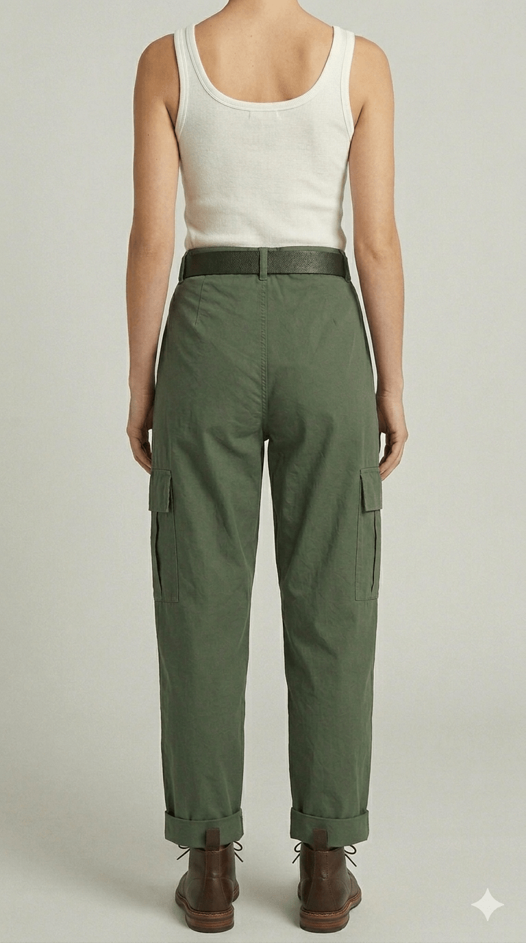 Pantalone balloon Susy Mix con tasconi - Malerba Showroom