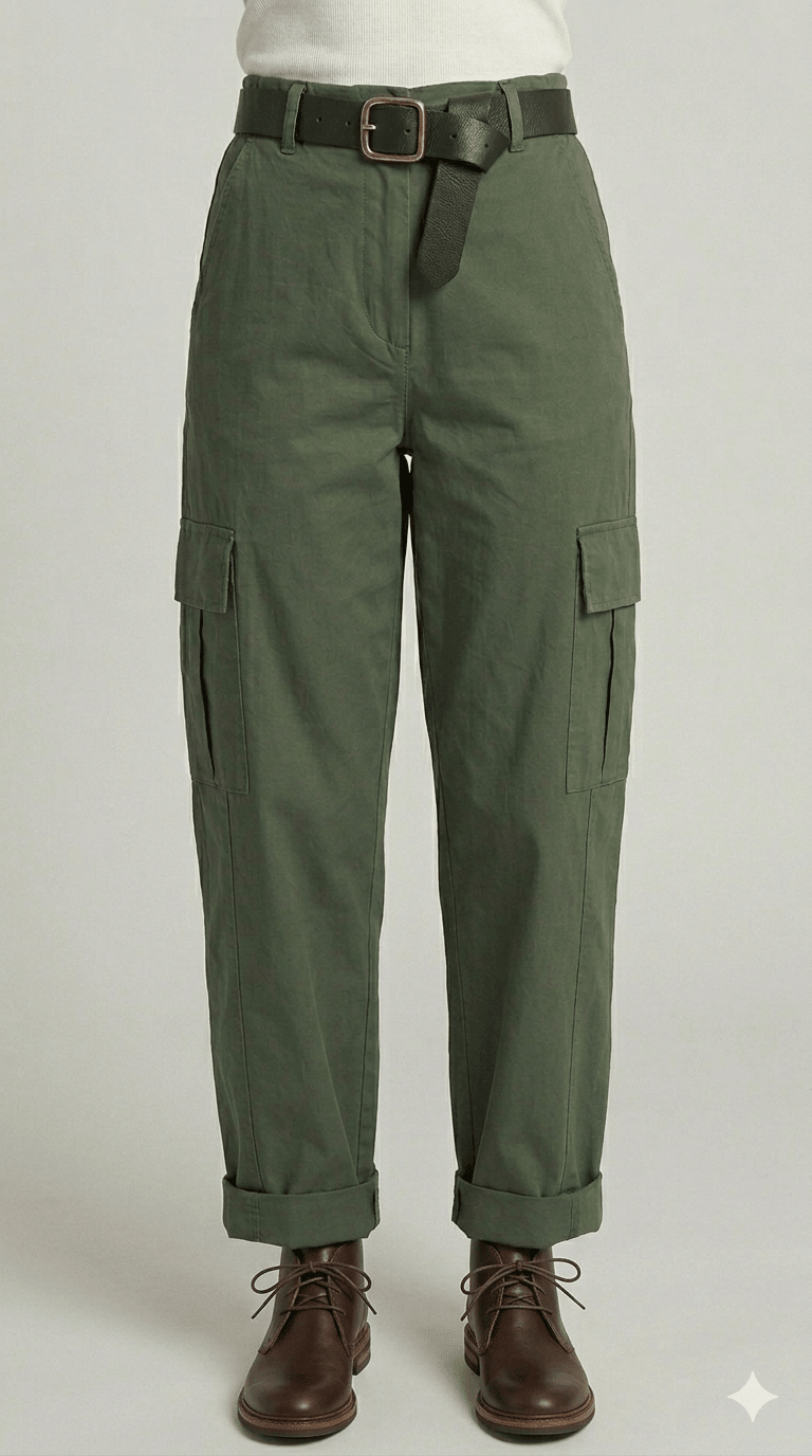 Pantalone balloon Susy Mix con tasconi - Malerba Showroom