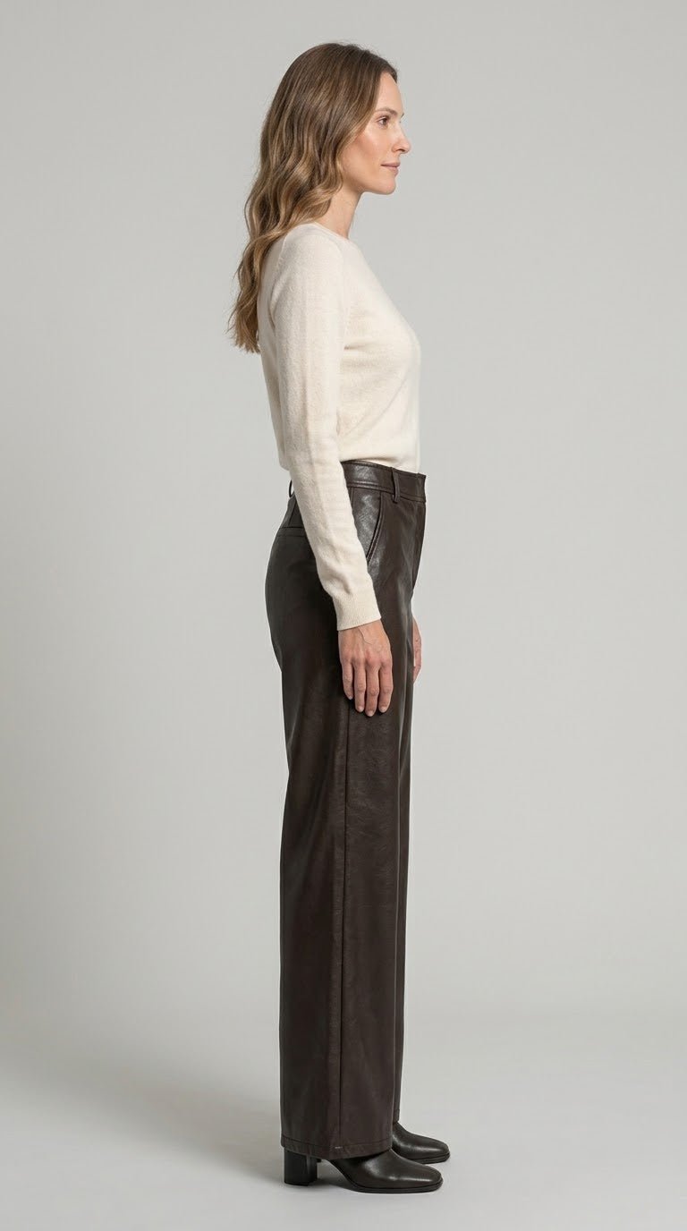 Pantalone Emme Marella in ecopelle 2 var. colore - Malerba Showroom