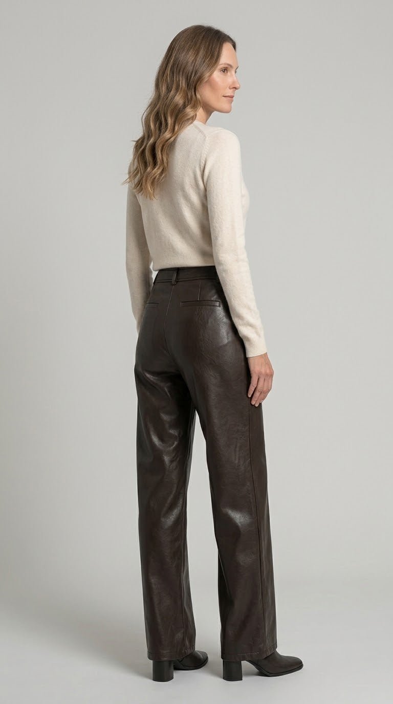 Pantalone Emme Marella in ecopelle 2 var. colore - Malerba Showroom