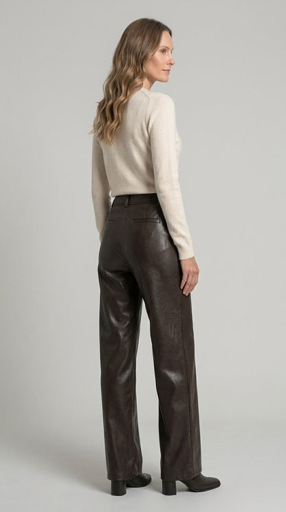 Pantalone Emme Marella in ecopelle 2 var. colore - Malerba Showroom