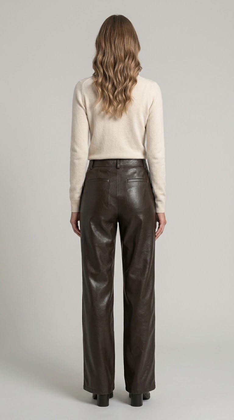 Pantalone Emme Marella in ecopelle 2 var. colore - Malerba Showroom