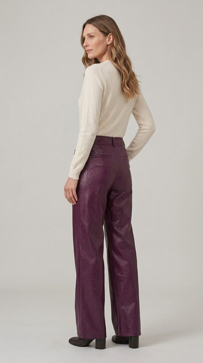 Pantalone Emme Marella in ecopelle 2 var. colore - Malerba Showroom