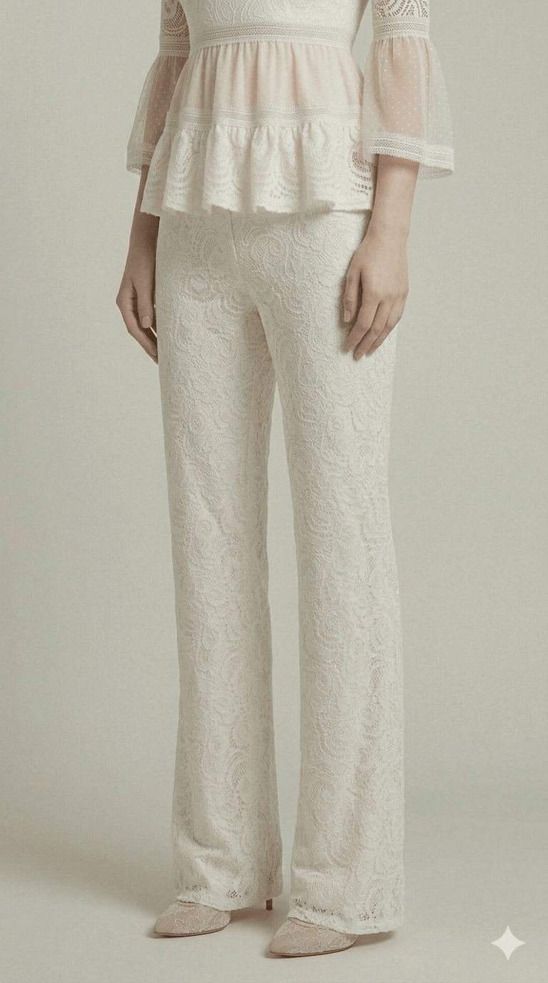 Pantalone Gaimattiolo in Pizzo - Malerba Showroom