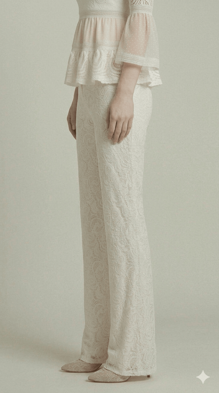 Pantalone Gaimattiolo in Pizzo - Malerba Showroom