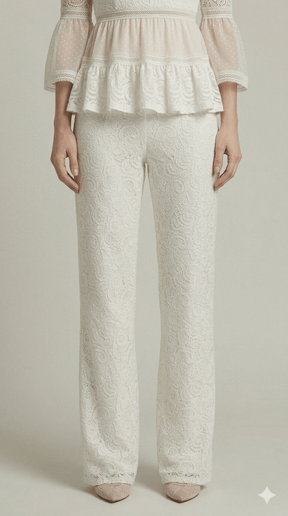 Pantalone Gaimattiolo in Pizzo - Malerba Showroom