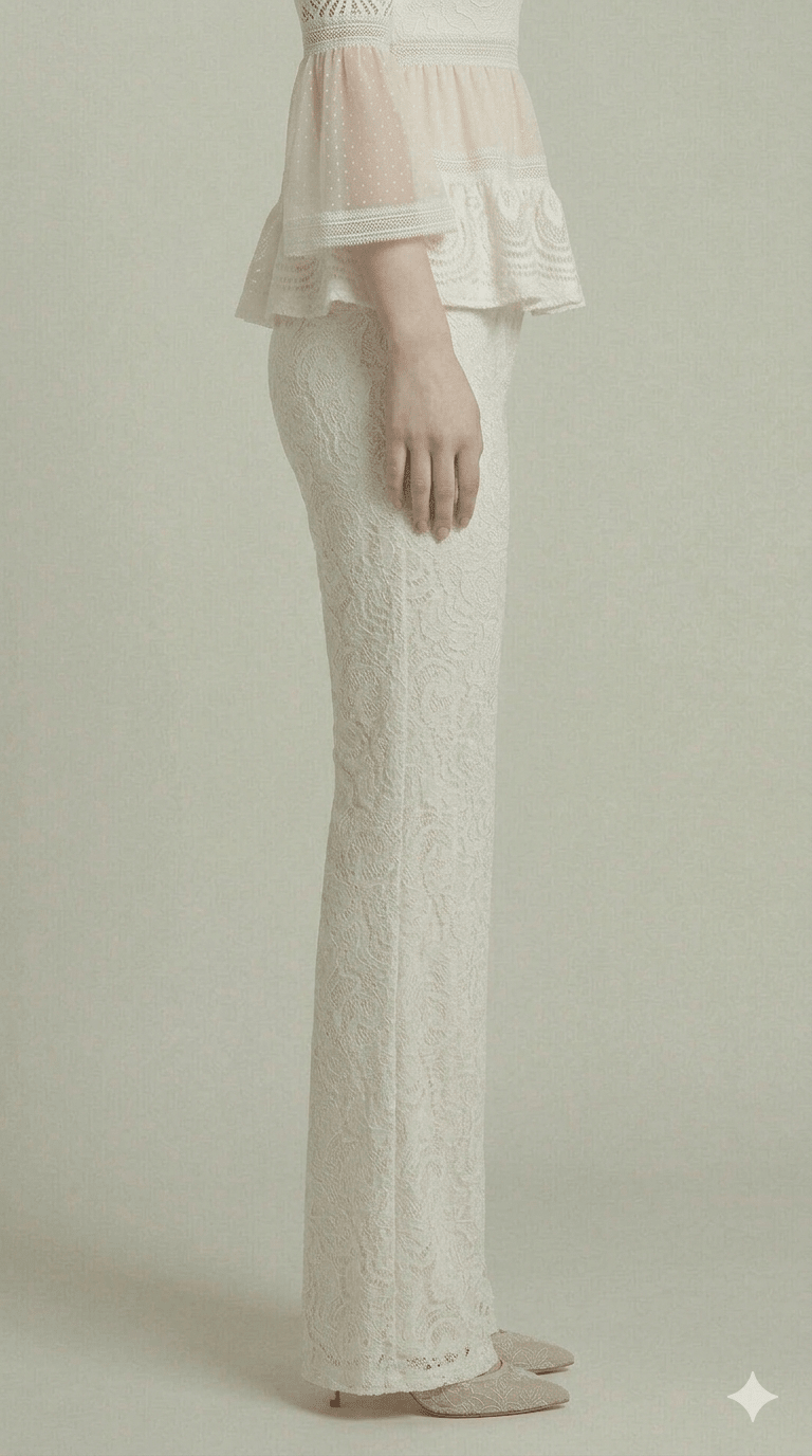 Pantalone Gaimattiolo in Pizzo - Malerba Showroom