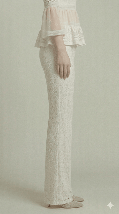 Pantalone Gaimattiolo in Pizzo - Malerba Showroom