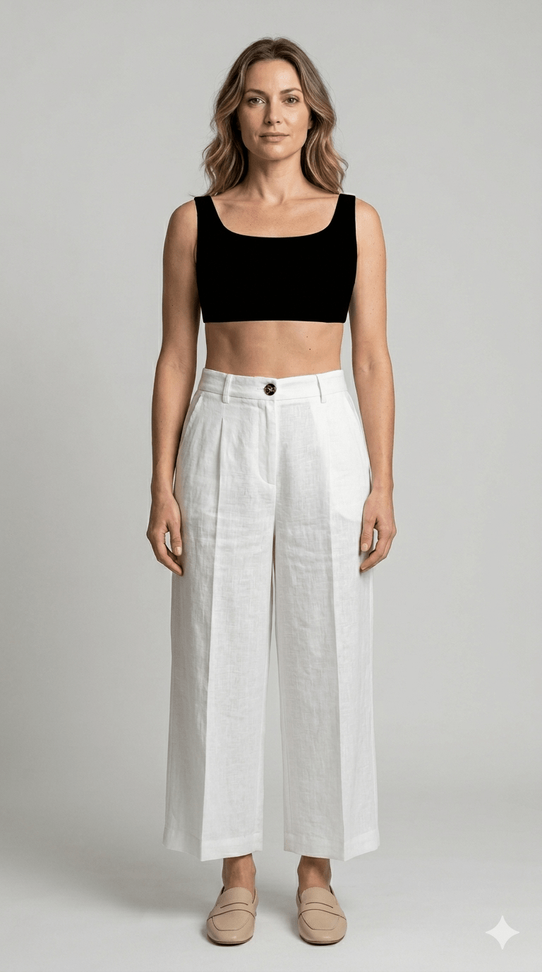 Pantalone in lino Emme Marella - Malerba Showroom