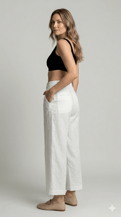 Pantalone in lino Emme Marella - Malerba Showroom
