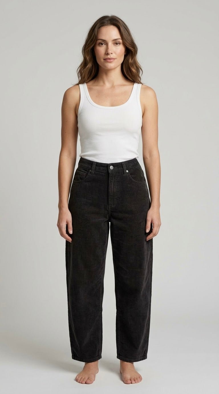 Pantalone Le Streghe bagghy in velluto 2 var. colore - Malerba Showroom