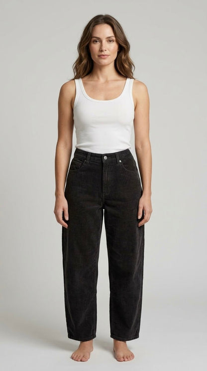 Pantalone Le Streghe bagghy in velluto 2 var. colore - Malerba Showroom