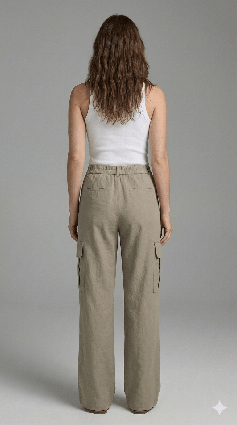 Pantalone Le Streghe Beige e V.militare - Malerba Showroom