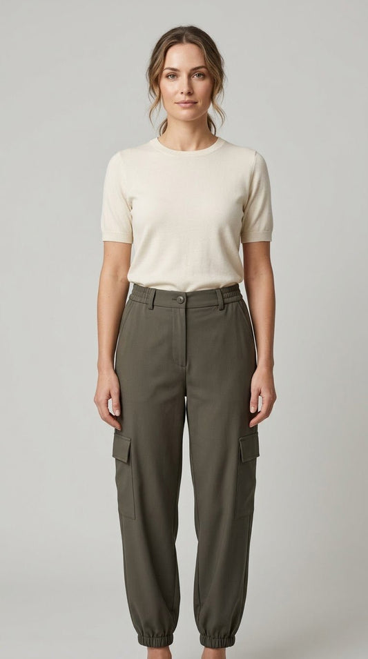 Pantalone Le Streghe con tasche laterali 2 var. colore - Malerba Showroom