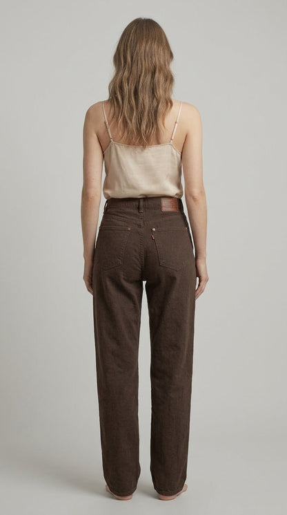 Pantalone Le Streghe in jeans elasticizato modello balloon - Malerba Showroom