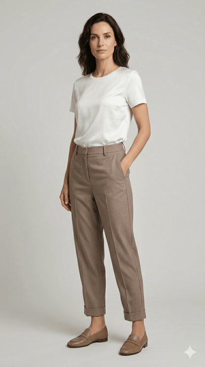 Pantalone Ragno carota con tasche - Malerba Showroom