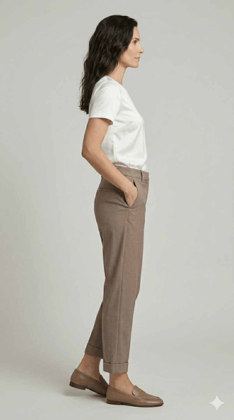 Pantalone Ragno carota con tasche - Malerba Showroom