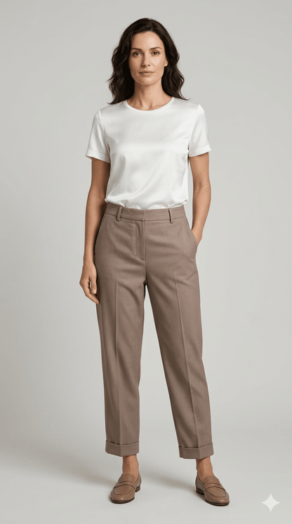 Pantalone Ragno carota con tasche - Malerba Showroom
