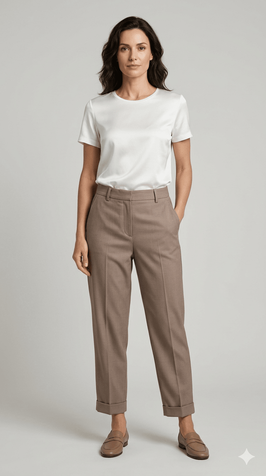 Pantalone Ragno carota con tasche - Malerba Showroom