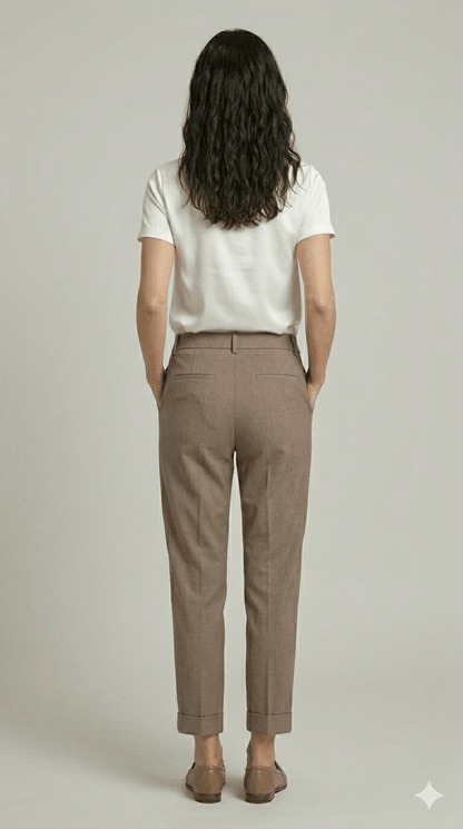 Pantalone Ragno carota con tasche - Malerba Showroom