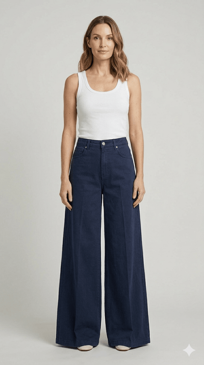 Pantalone Vicolo modello Madison Palazzo - Malerba Showroom