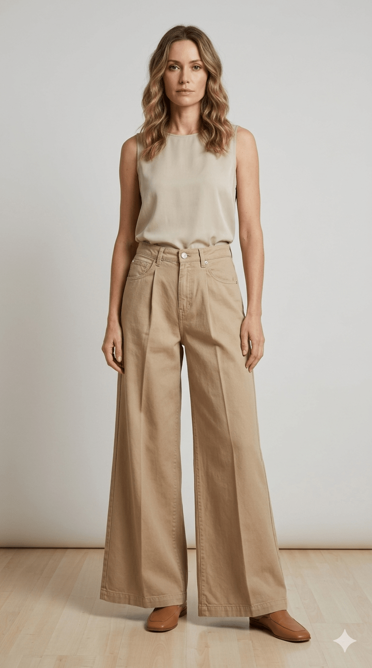 Pantalone Vicolo modello Madison Palazzo - Malerba Showroom