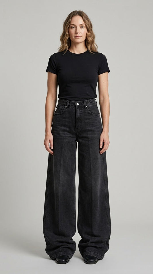 Pantalone Vicolo modello madison palazzo - Malerba Showroom