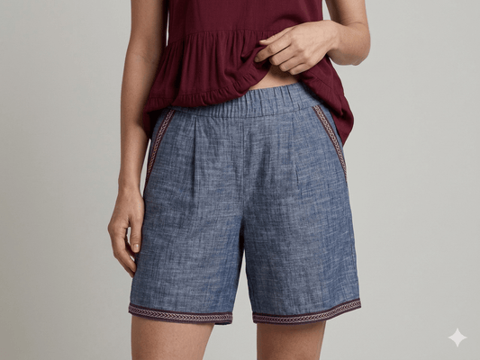 Shorts Operà misto lino - Malerba Showroom