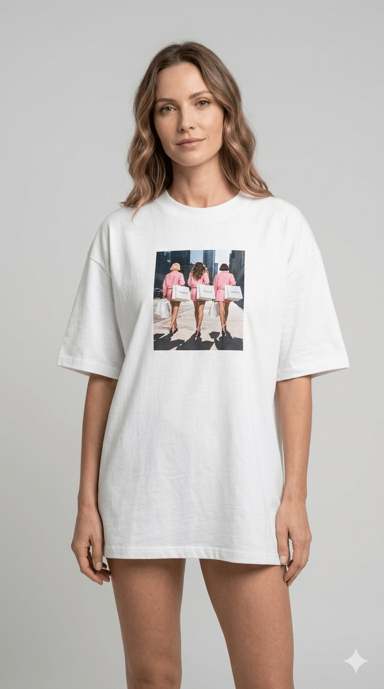 T-shirt Vicolo in diverse stampe fotografiche - Malerba Showroom