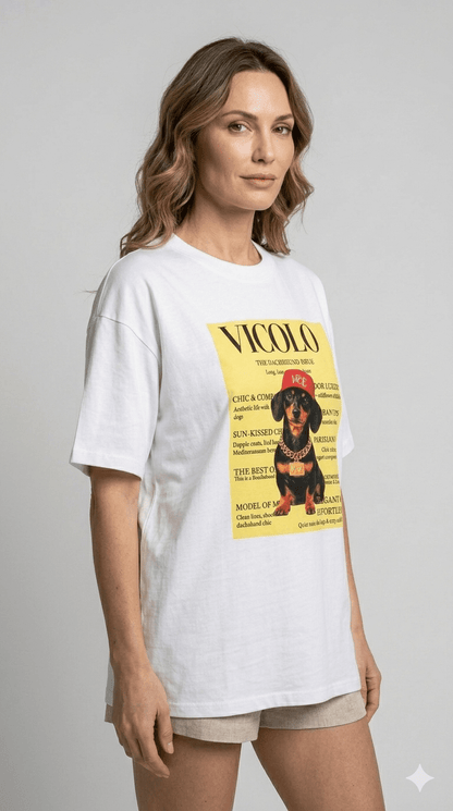 T-shirt Vicolo in diverse stampe fotografiche - Malerba Showroom