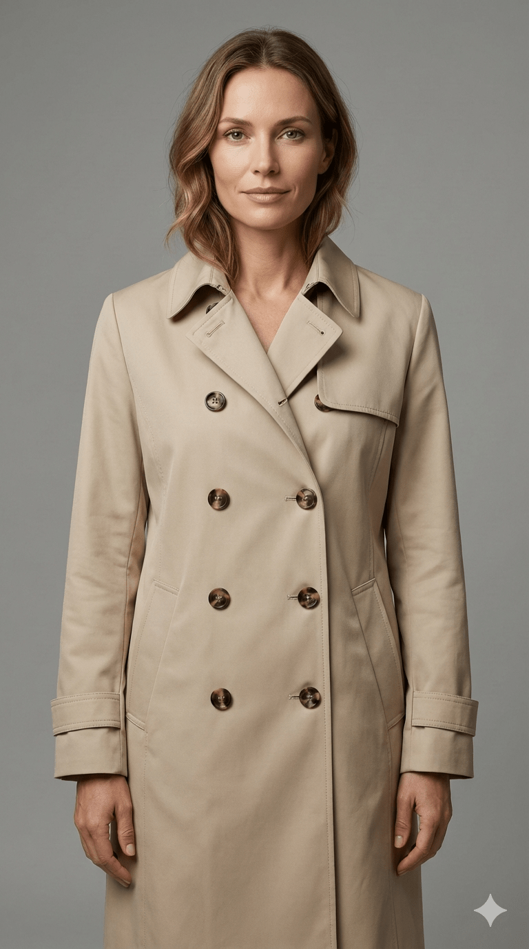 Trench beige Emme Marella - Malerba Showroom